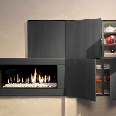 Foyer à gaz Kalfire G100 41F
