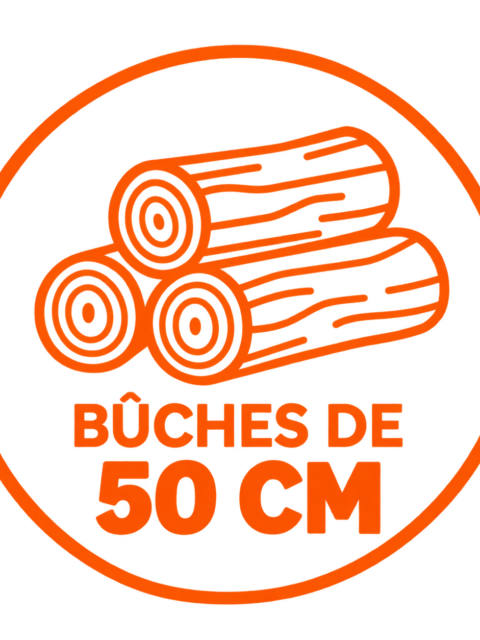 Bûches de 50 cm