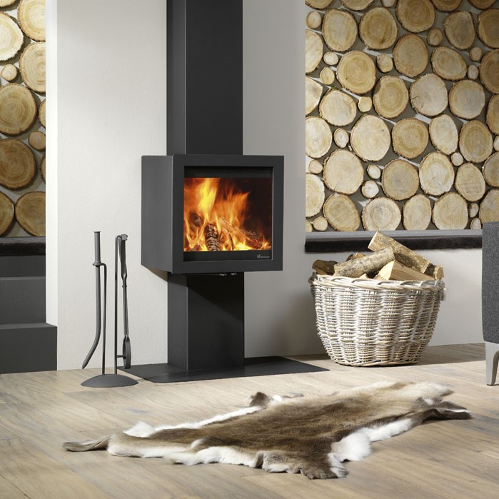 poêle à bois Bora Console de Dik Geurts
