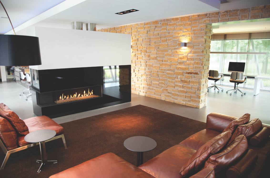 Foyer à gaz Kalfire G125 37C