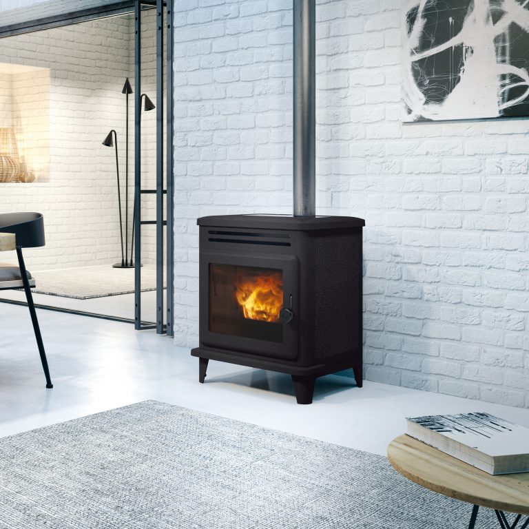 Poêle à Granulé Sans électricité Turbo Fonte