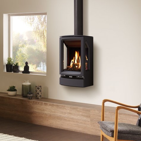 poêle à gaz Vogue midi T suspendus par gazco