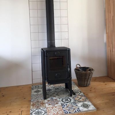 Poêle à bois rustique Morso 1442 fonte