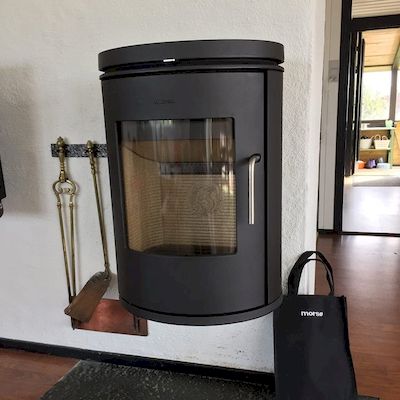 Poêle a bois morso 6170 fonte suspendue