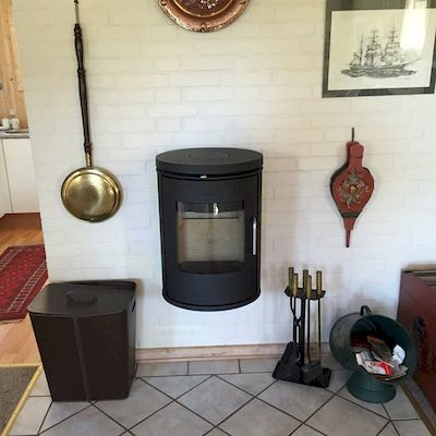 Poêle a bois morso 6170 fonte suspendue