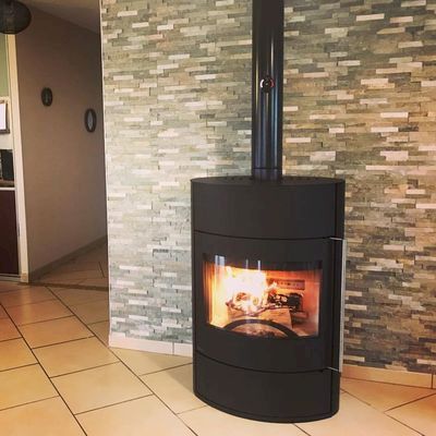 Poêle A Bois Fonte Flamme Fifti