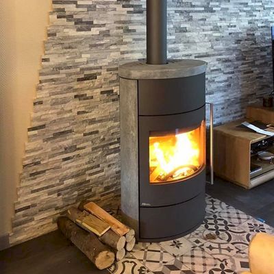 Poêle A Bois Fonte Flamme Fifti