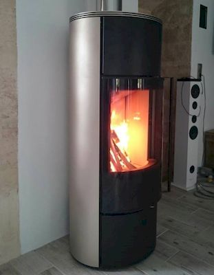 poêle à bois SENO L de spartherm accumulation inertie