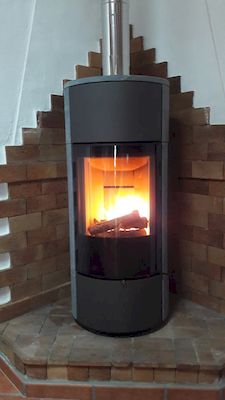poêle à bois SENO L de spartherm accumulation inertie