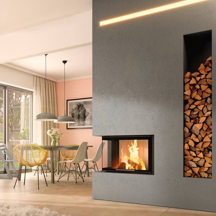 Foyer vitré SPARTHERM Varia 2L-68h/Varia 2R-68h - image 1