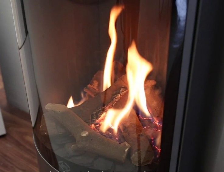 poele a gaz DRU CIRCO interieur