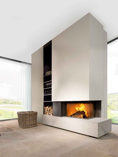 Foyer à bois KALFIRE W65/38 C