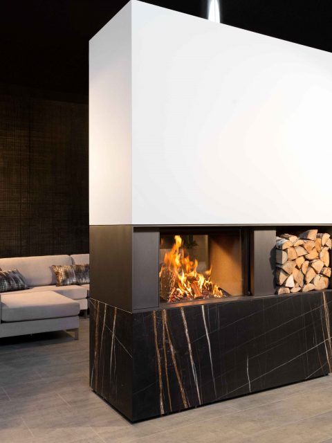 Foyer à bois KALFIRE W80/52 T